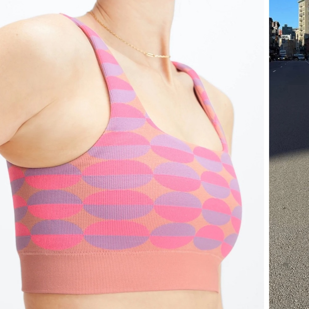 Fabletics Dottie Geo Seamless Set - Size Xs - image 4